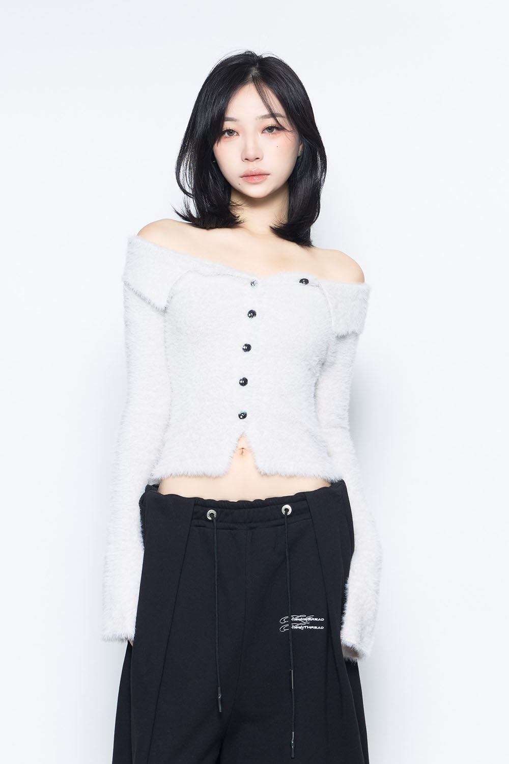 THEREDTHREAD / ザレッドスレッド】S fluffy knit tops