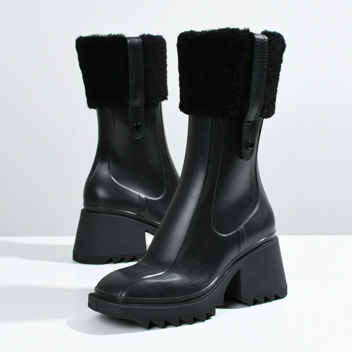 楽天市場】CHLOE クロエ ブーツ シューズ ベティ BETTY レインブーツ