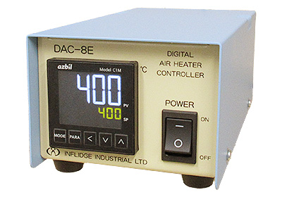 簡易的な温度制御に最適なスーパーエアヒーター温度調節器「DAC-8E
