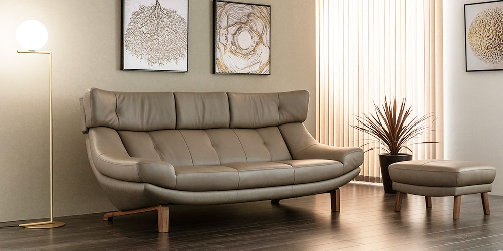 カリモク家具 ソファ 3人掛け「Z304」半革 全2色 | 【公式】大塚家具