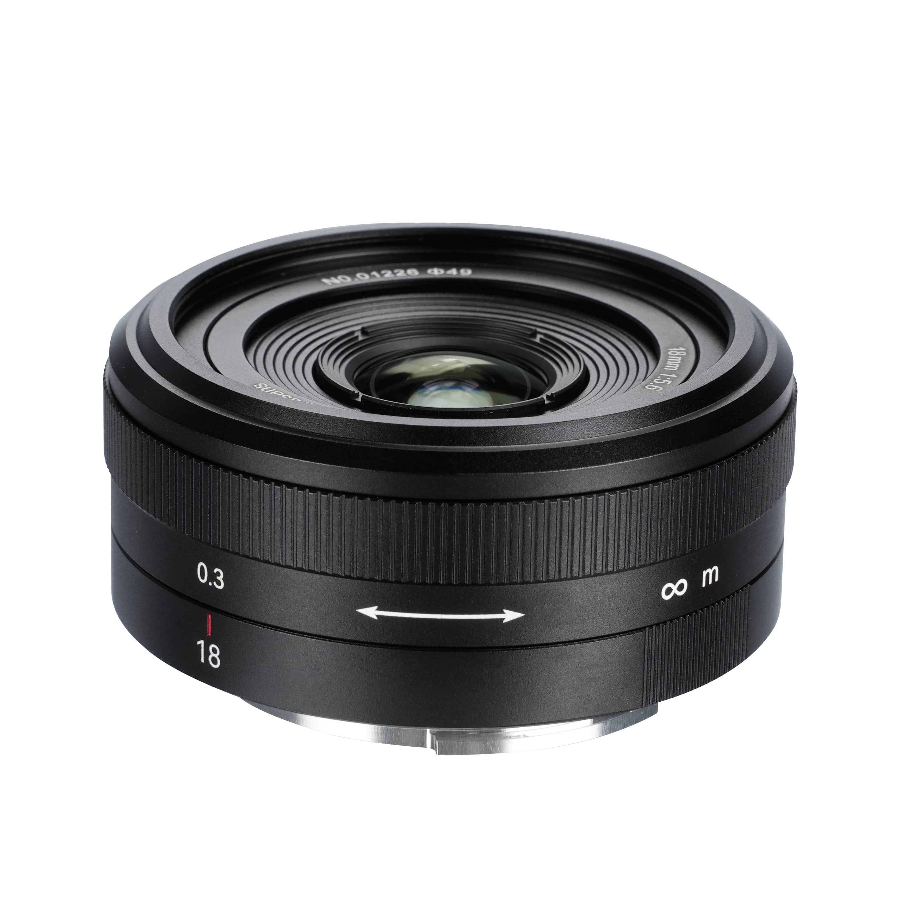 7Artisans FF 18mm f/5.6 Full Frame Manual Focus Lens for E/Z/L