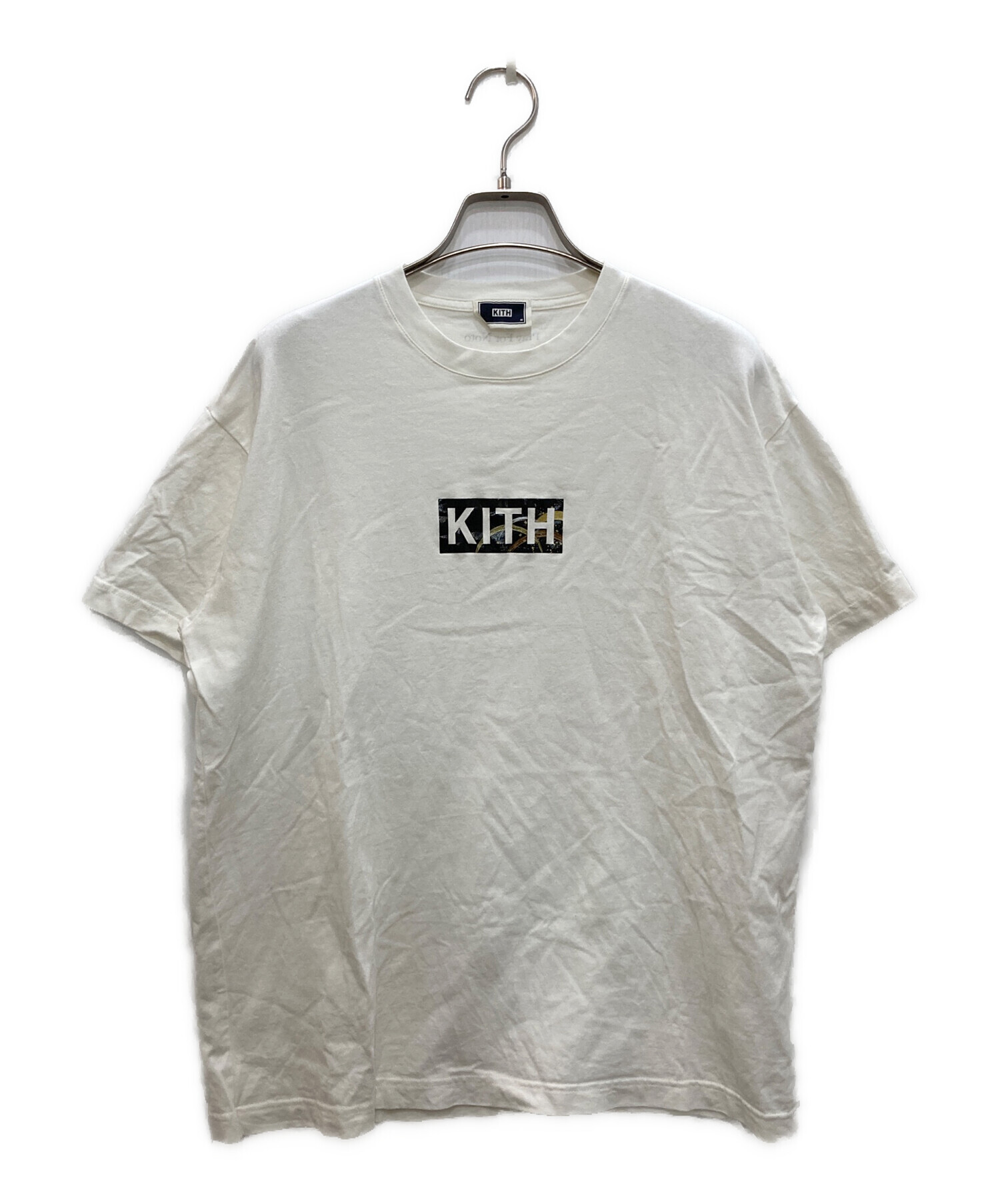 中古・古着通販】KITH (キス) ロゴプリントTシャツ ホワイト サイズ:Ⅿ