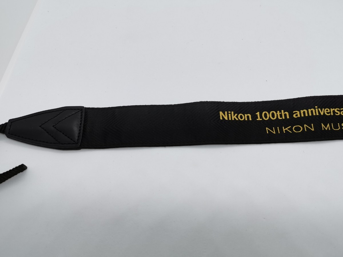 超希少品 限定品 NIKON 100周年ストラップ ニコンミュージアム限定販売