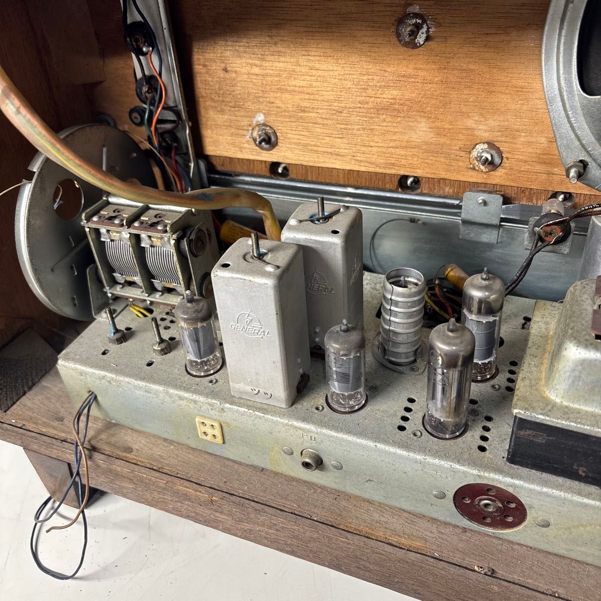 ゼネラル アンティーク 真空管ラジオ ジャンク品｜Yahoo!フリマ（旧