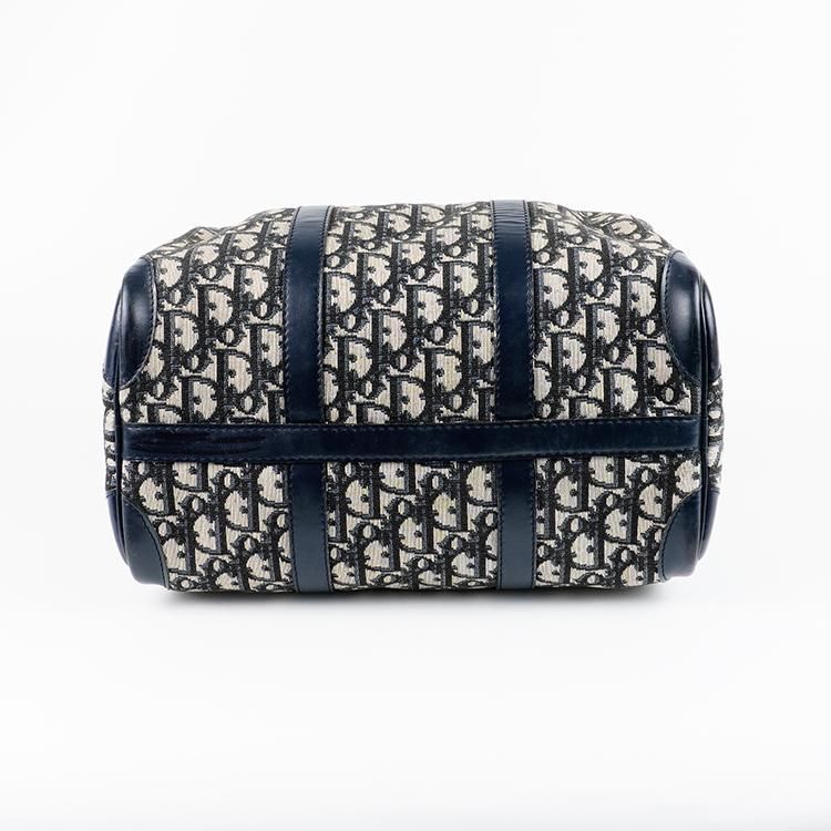 トロッターミニボストンバッグ ネイビー ヴィンテージ|ディオール Dior