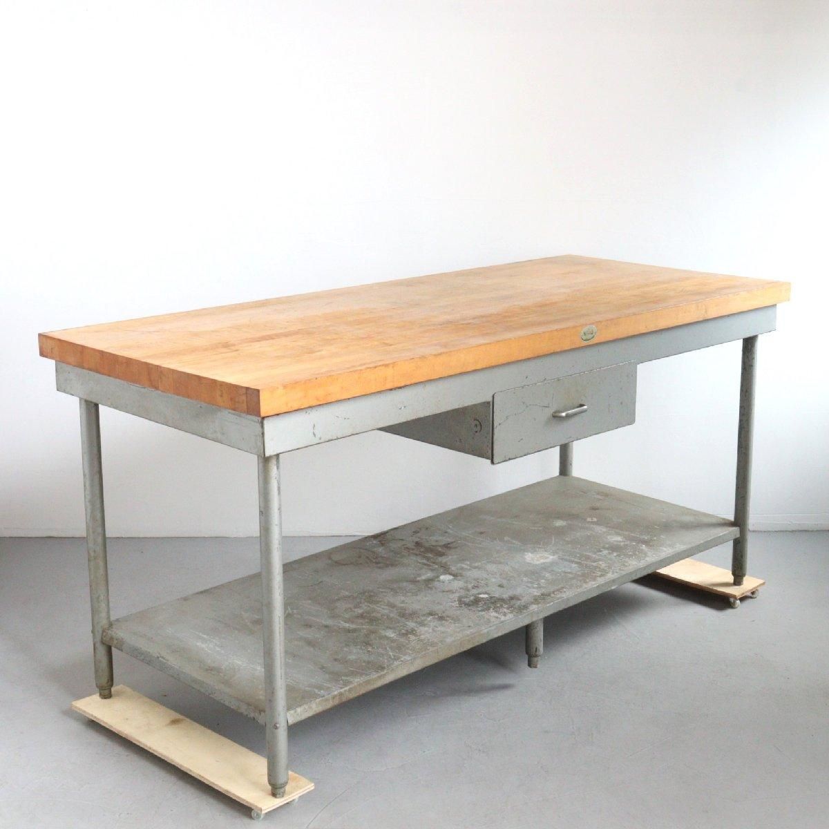 作業台 ヴィンテージ ワークテーブル -通販-ローズボールアンティークス