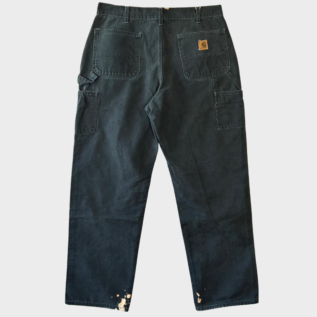 00's Carhartt カーハート ペインターパンツ 黒 (サイズ不明)/B1015P