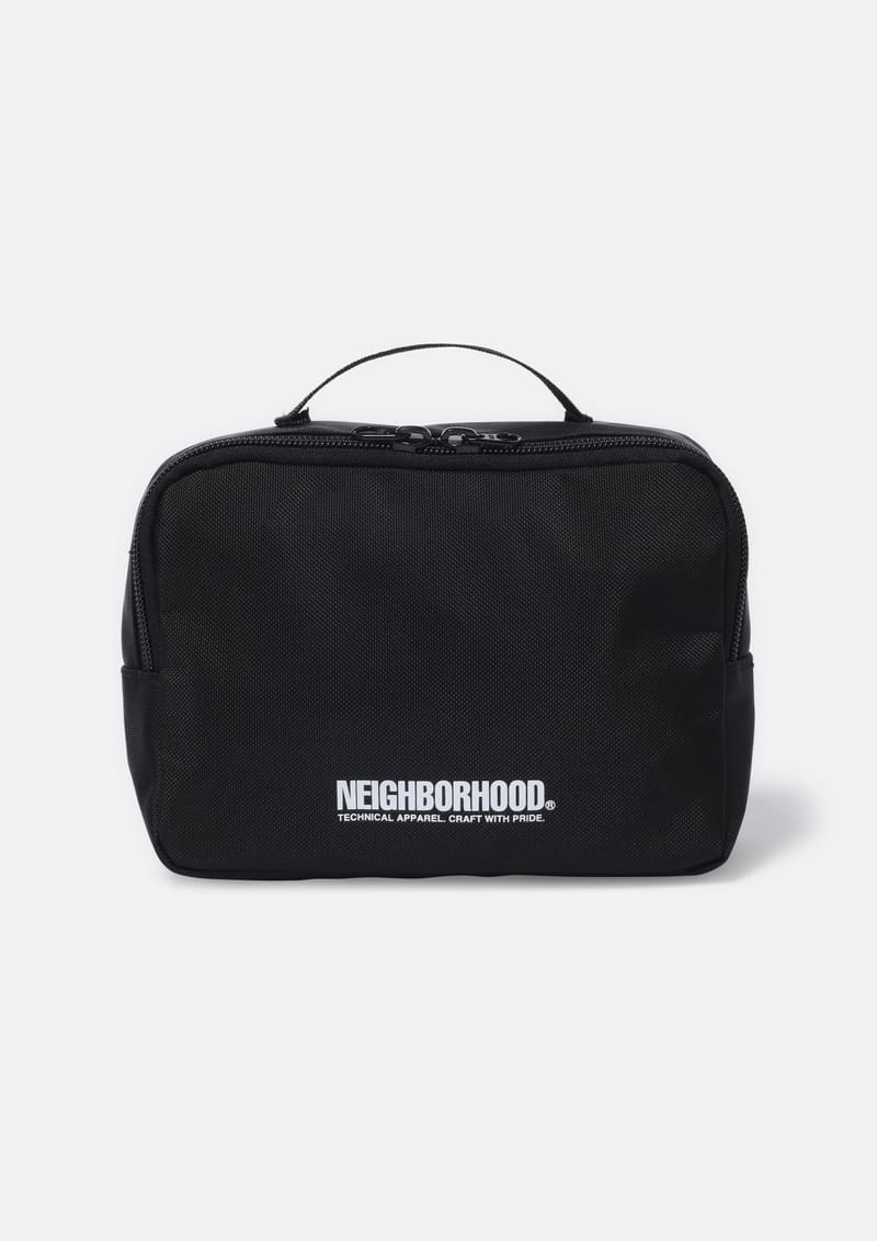 2025SS NEIGHBORHOOD NBHD TRAVEL POUCH-S 旅行收納袋衣物收納小包