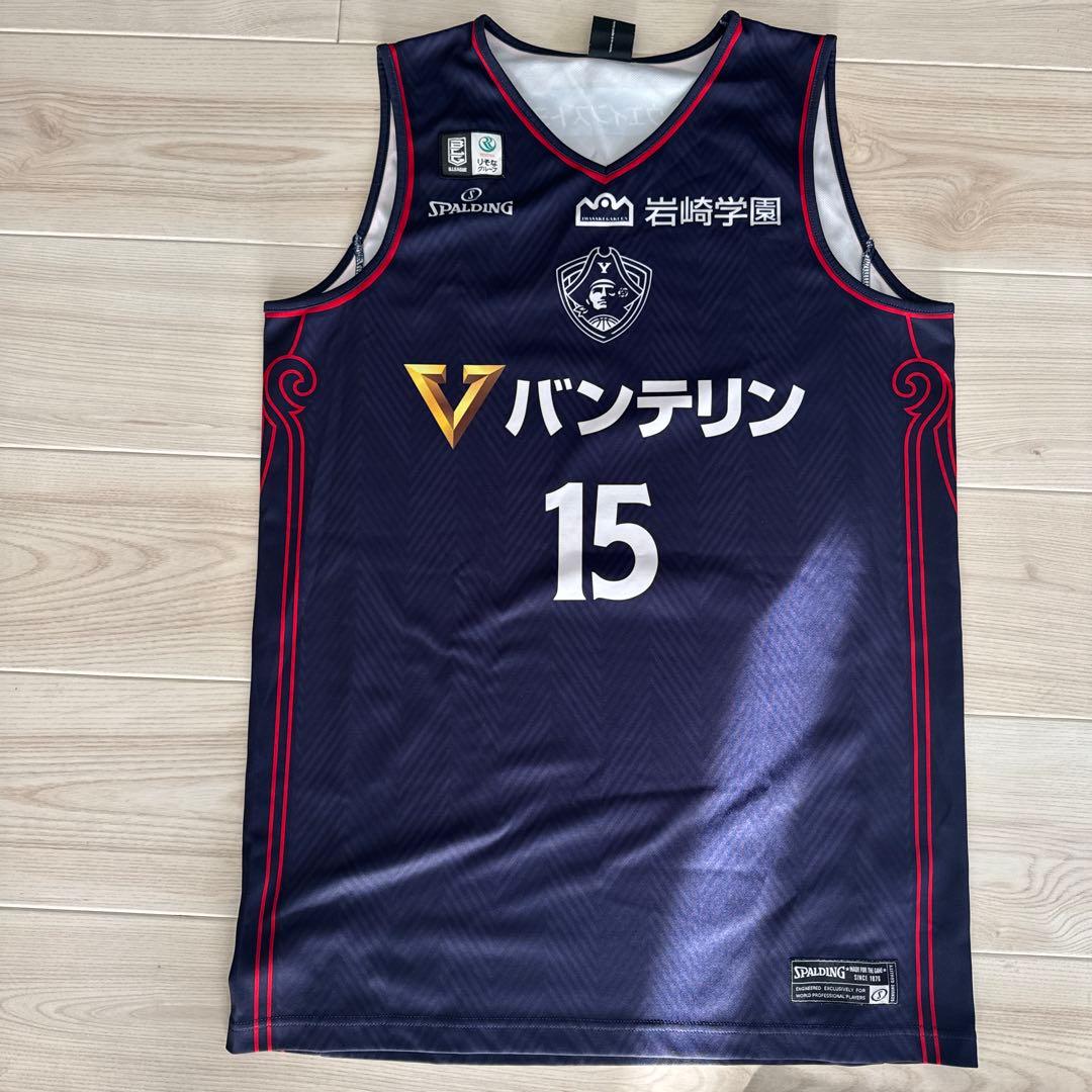 横浜ビー·コルセアーズ #15 キーファー・ラベナ選手着用サイン入りユニフォーム 横浜ビー・コルセアーズ 2024-25シーズン THANKS AUCTION vol.1