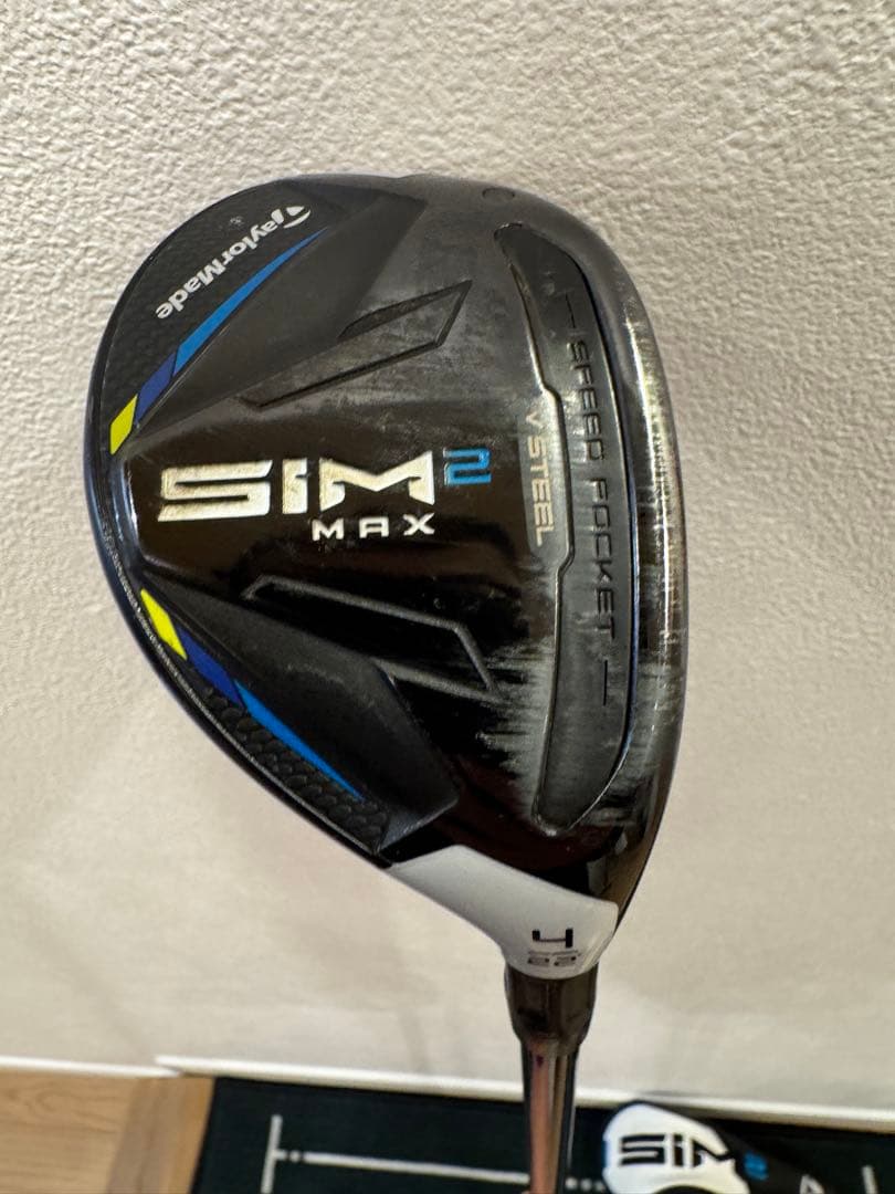 TaylorMade SIM2 MAX ユーティリティ 4番 SIM2 右用 テーラーメイド 2021年 MAX レスキュー ユーティリティー US