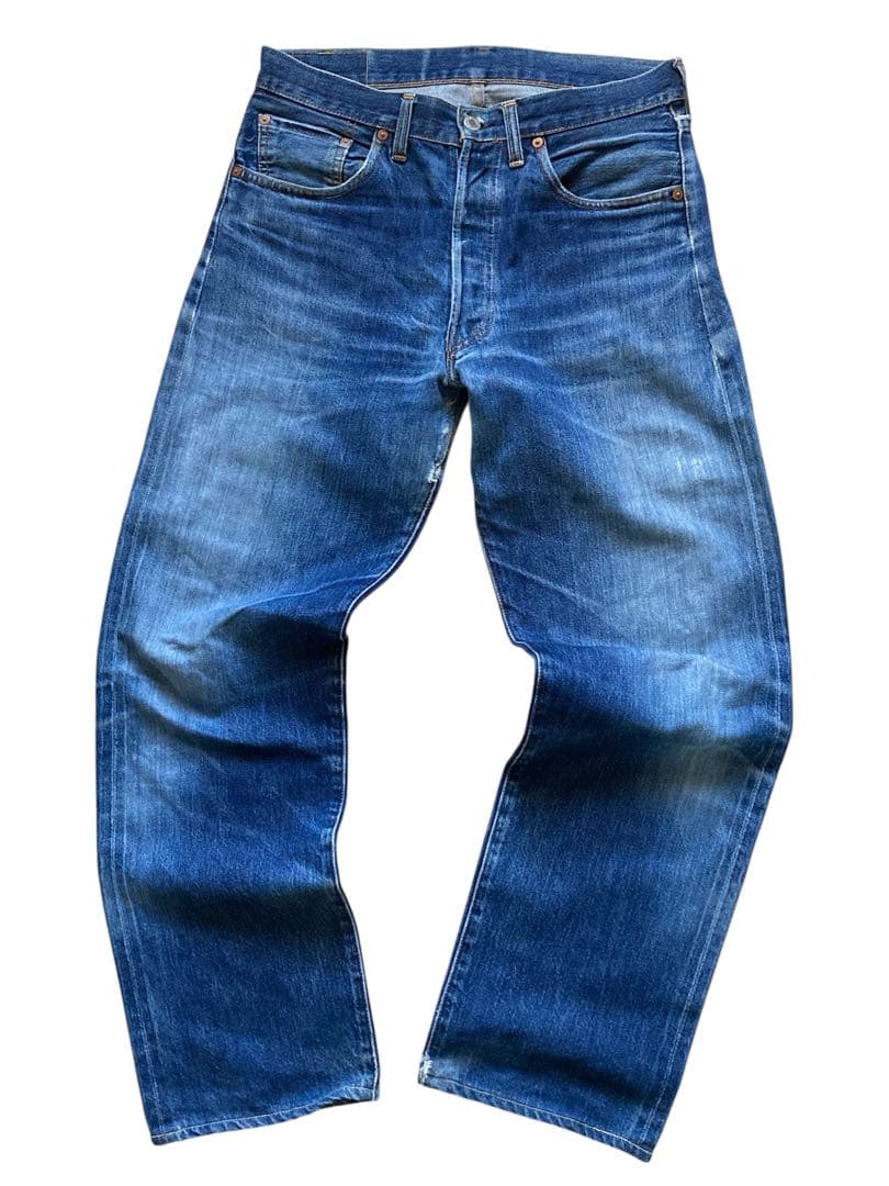 90s米国バレンシア製LEVI'S501XXW32激シブ！復刻ヴィンテージ