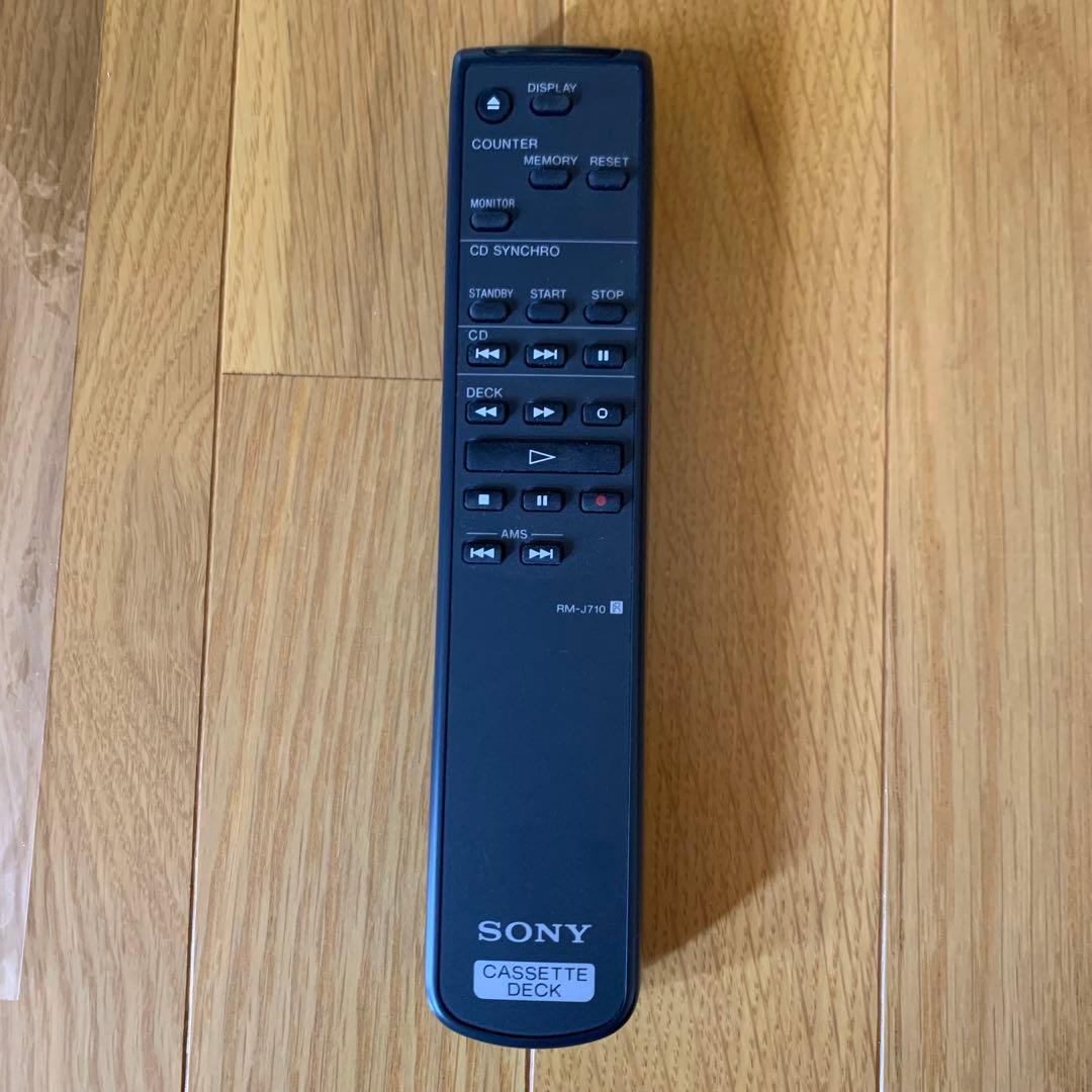 美品】SONY TC-KA5ES ゴールドカセットデッキ リモコン付き - メルカリ