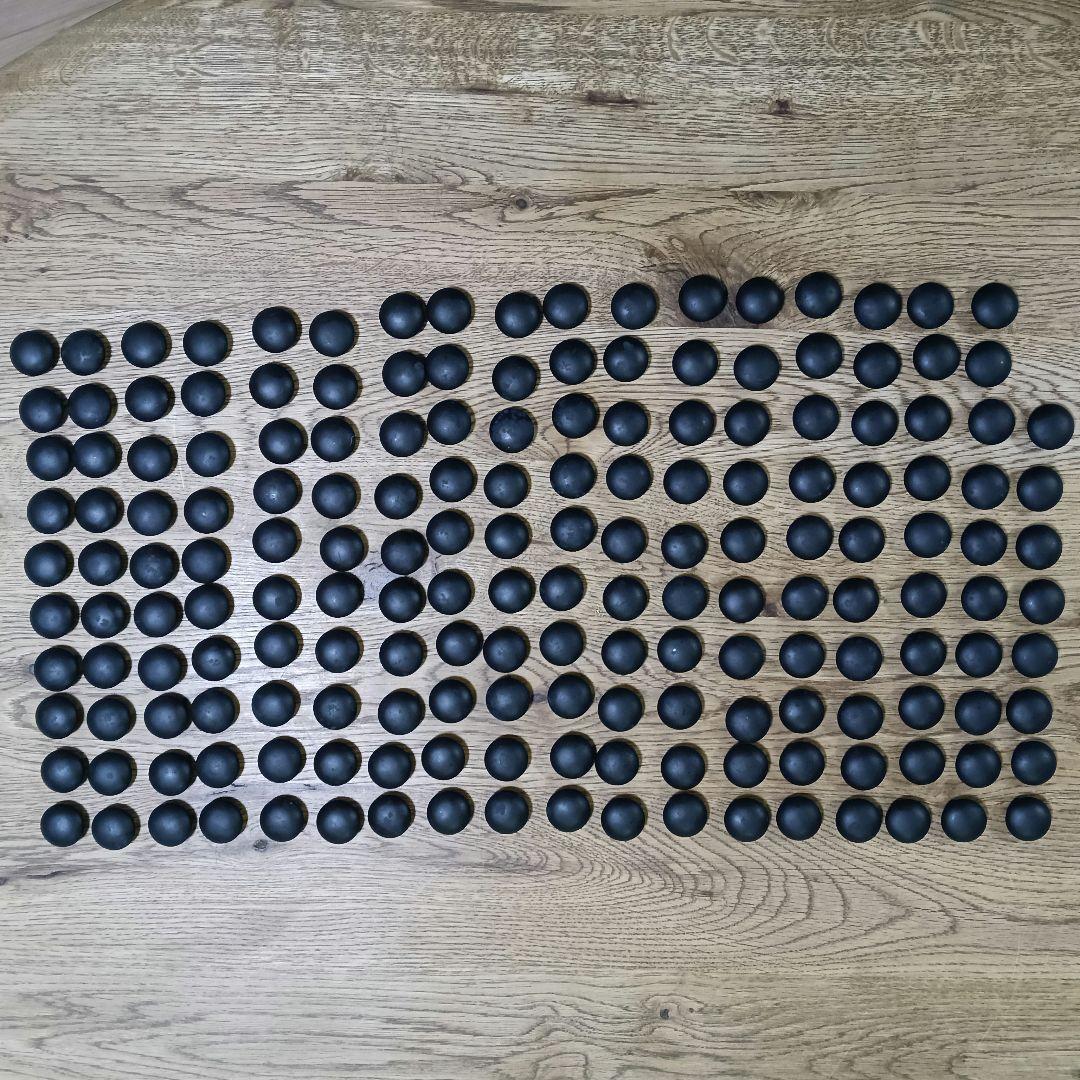 蛤碁石 179個 黒石 178個 36号程度 - メルカリ