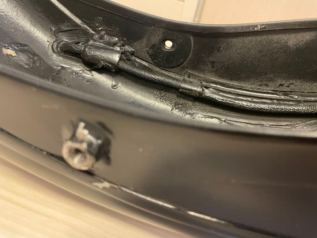 リアフェンダー ハーレー アイアンショベル xlh xlch カット加工