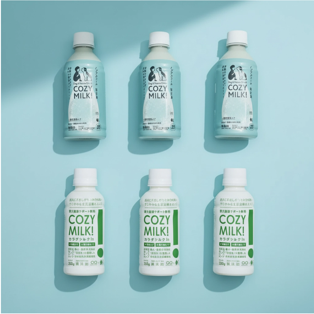 公式サイト限定】COZY MILK & シルク しっかりトライアルセット – COZY