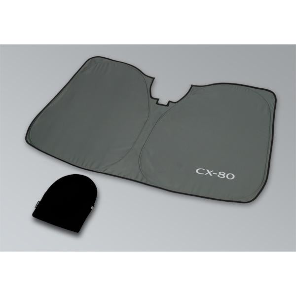 マツダ純正オプション サンシェード フロントウィンドウ用 車名ロゴ