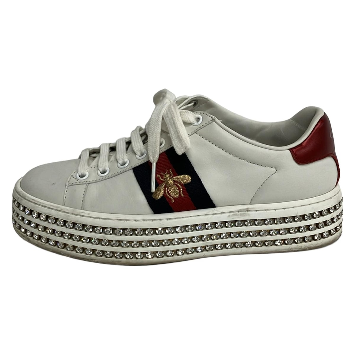 楽天市場】ビジュー スニーカー（ブランドグッチ）（レディース靴｜靴