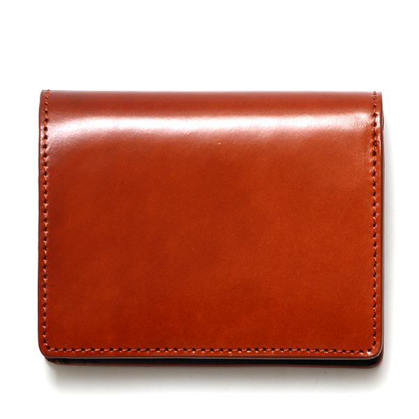 東京ヒマワリ / KUBERA(クベラ) コードバン 二つ折り財布 キャメル