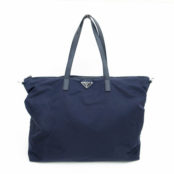 楽天市場】PRADA(プラダ) トートバッグ 紺 ネイビー ナイロン
