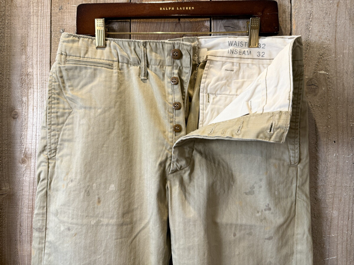 楽天市場】RRL(ダブルアールエル ラルフローレン)ヘリンボーン チノ