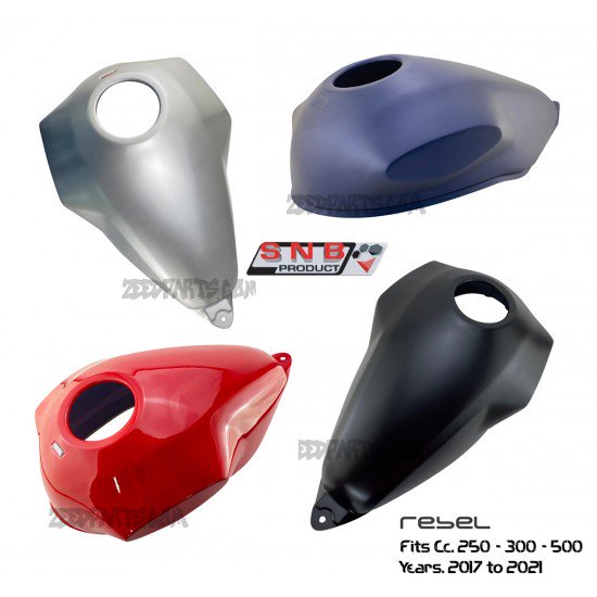 楽天市場】ホンダ レブル250 レブル500 タンクカバー 4色 106105