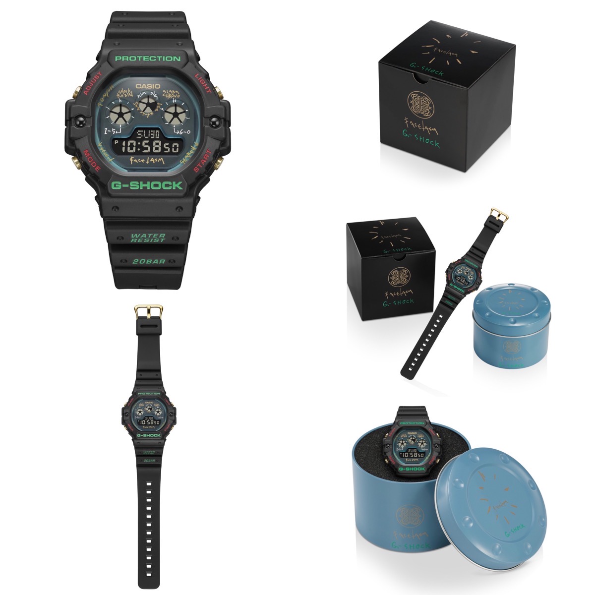 先行予約あり】G-SHOCK × FACETASM 『DW-5900FA』が国内5月1日／5月13