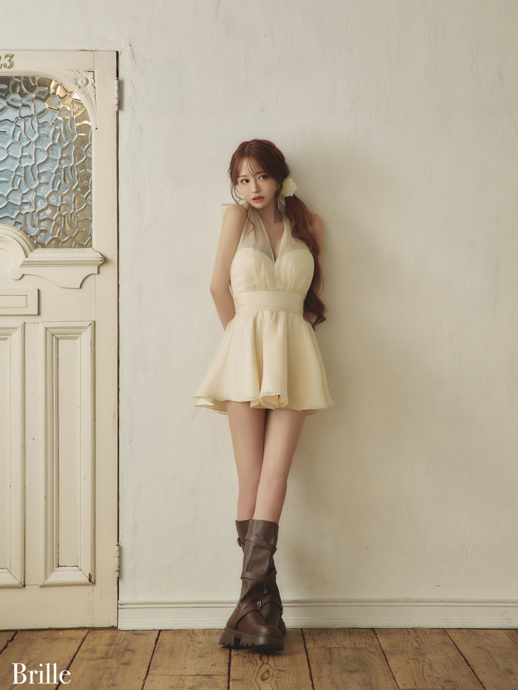 Brille ブリエ Lune de brille mini dress ルネ ブリエ ミニドレス