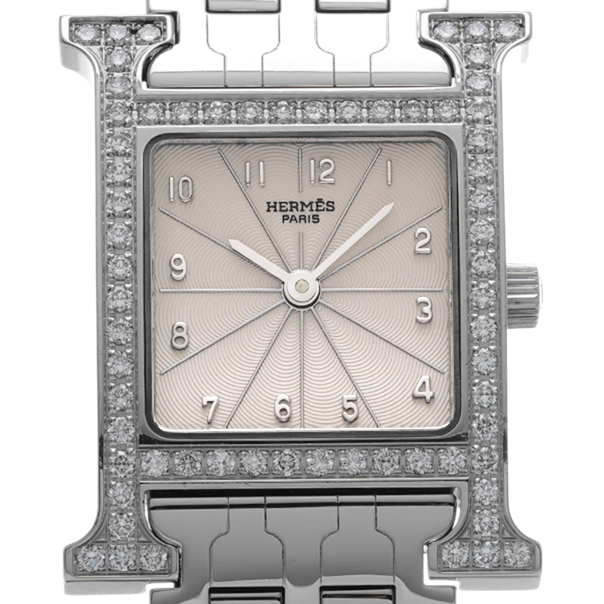 エルメス Hウォッチ HH1.230 シルバー レディース 時計 【中古