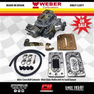 Redline K601 - GENUINE Weber 32mm DGAV Carburetor Kit for Suzuki