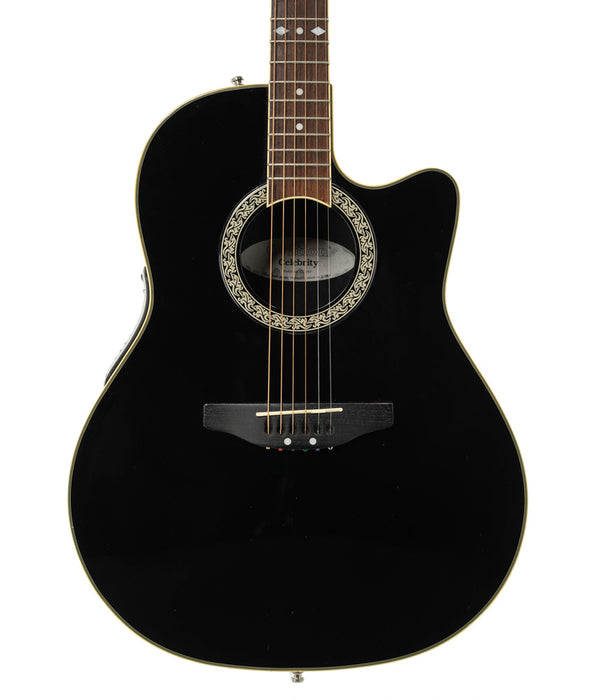 Pre-Owned Ovation Celebrity CC-057 Acoustic-Electric Guitar -Black