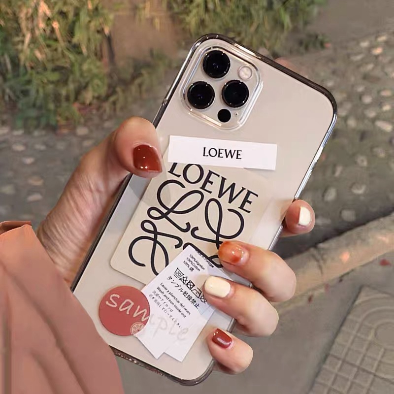 ロエベ iphone14/14plus/14pro/14pro maxケースハイブランドLoewe 簡約