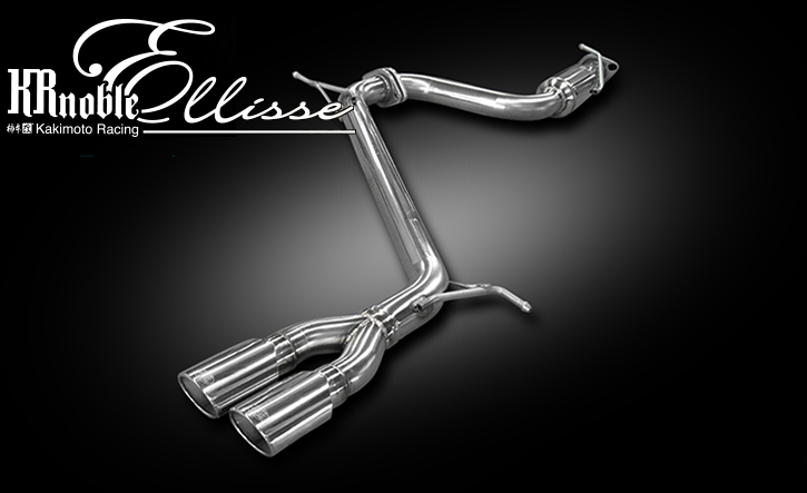 ヴェルファイア20系(Z系グレード)用マフラー・KRnoble Ellisse