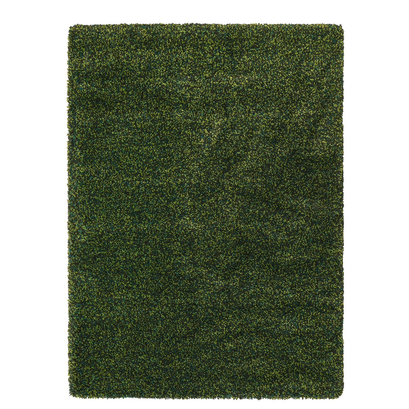 VINDUM rug, high pile, green, 170x230 cm - IKEA