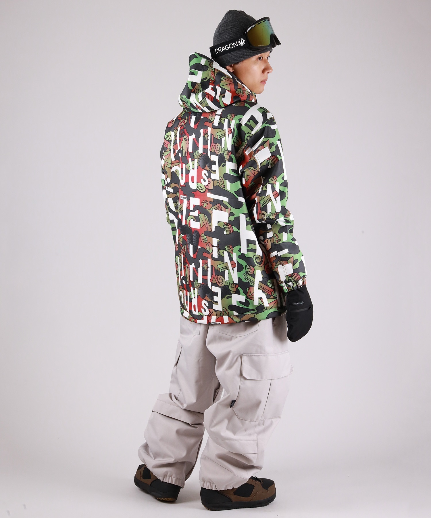 ハム太郎Libelice スノーボードウエア カモフラ柄パンツ TK様専用