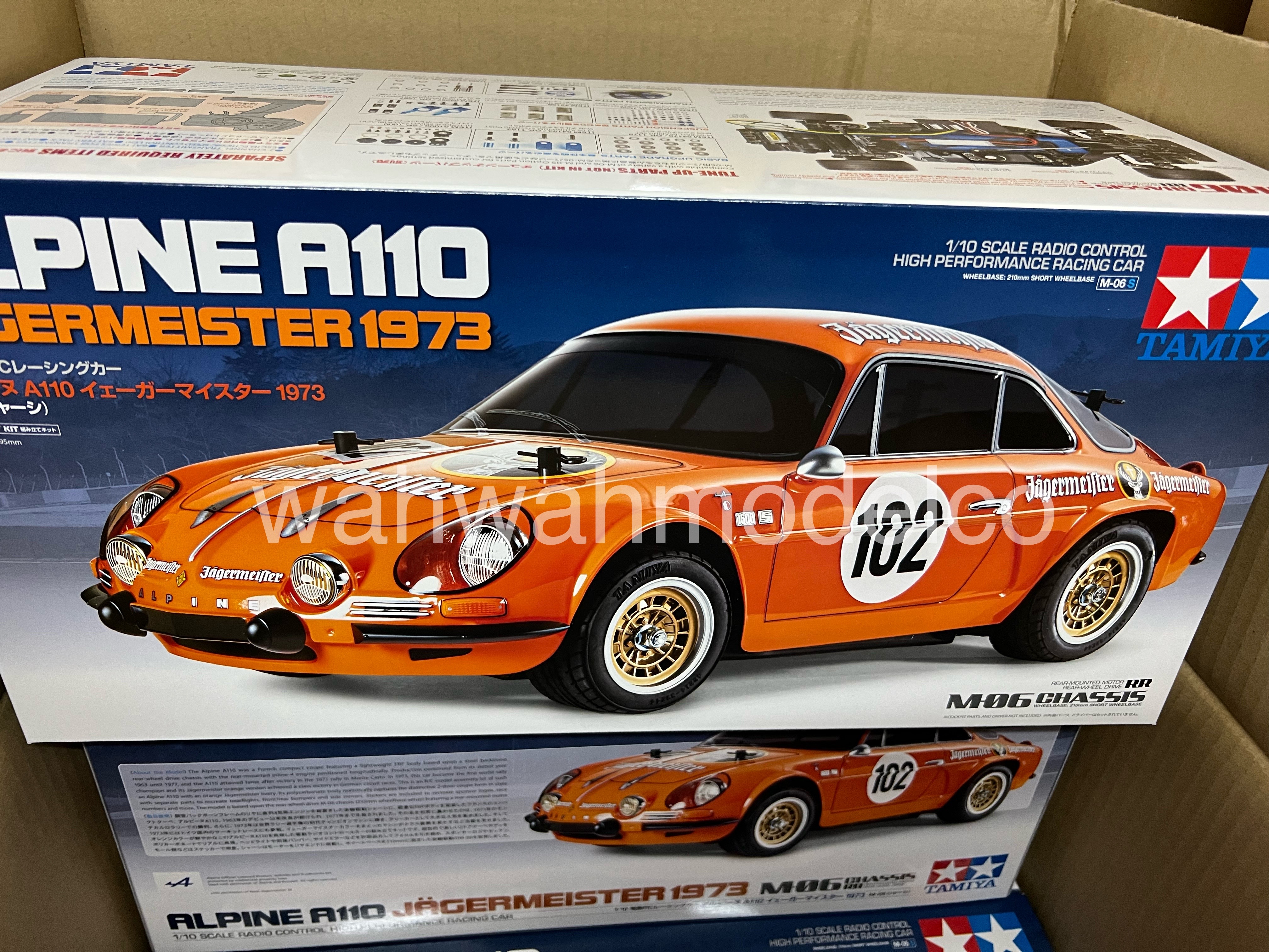 Tamiya 58708A Alpine A110 Jaeger (M-06) without EMS - WAH WAH