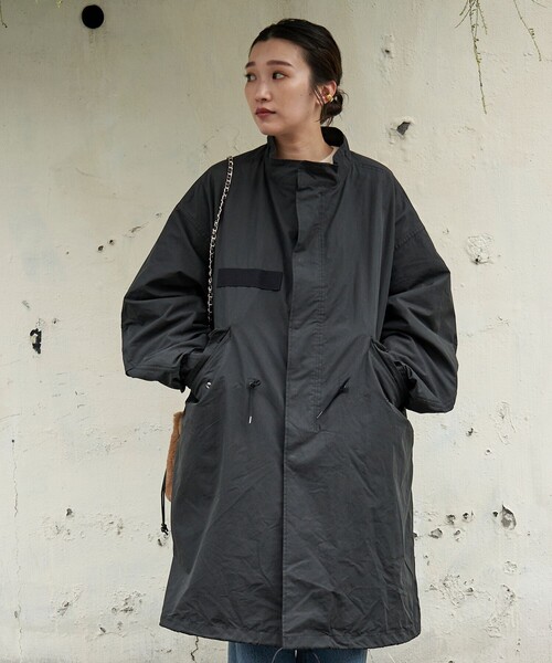 FREAK'S STORE（フリークスストア） モッズコート フリ- オリーブ