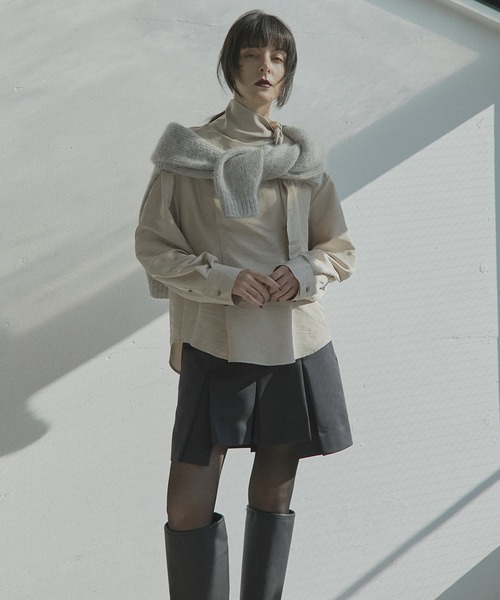 LE CIEL BLEU（ルシェルブルー） ブラウス シャツ ボウタイブラウス