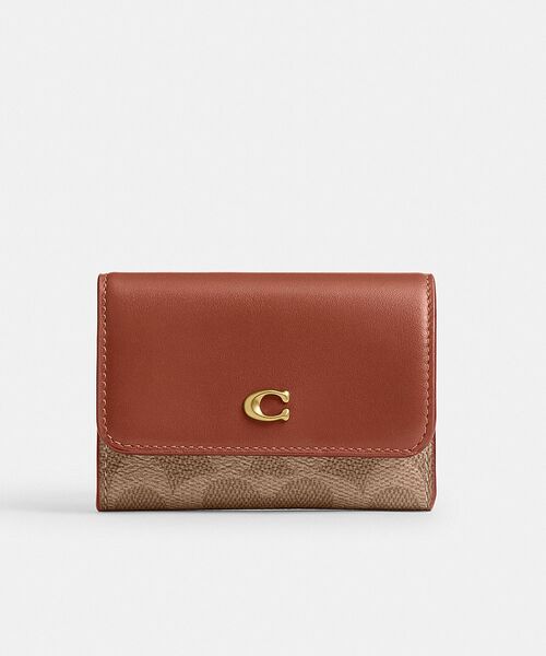 COACH（コーチ） 財布 エッセンシャル フラップ カード ケース