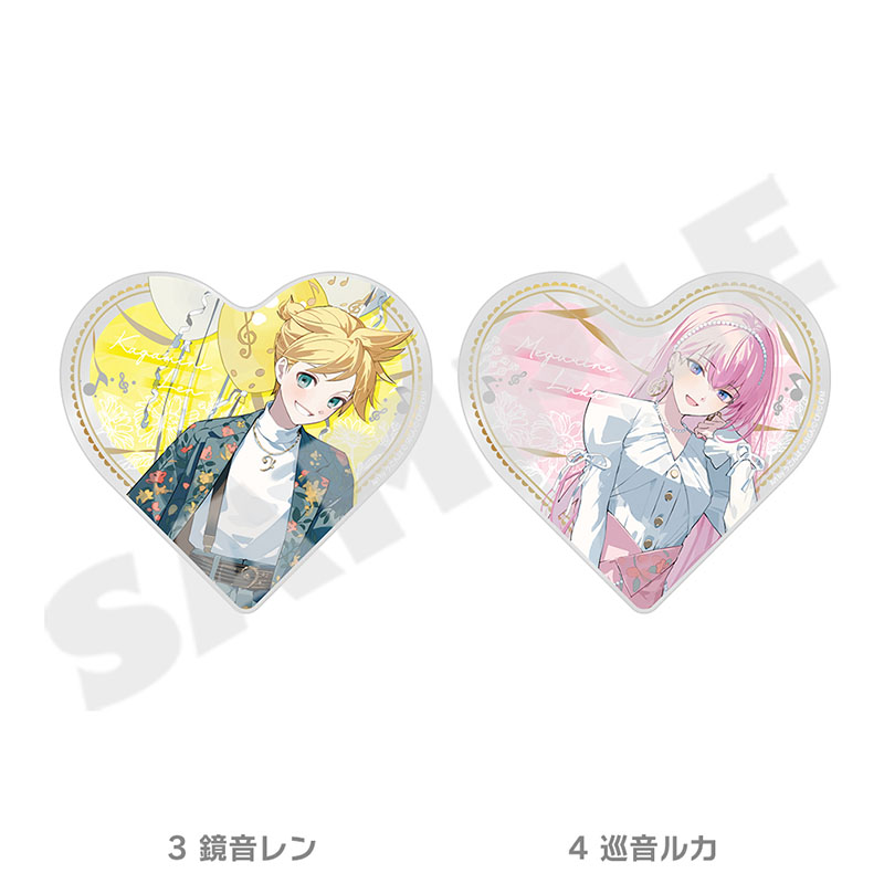 ハート型アクリルブロック - プロジェクトセカイ 感謝祭 ONLINE STORE