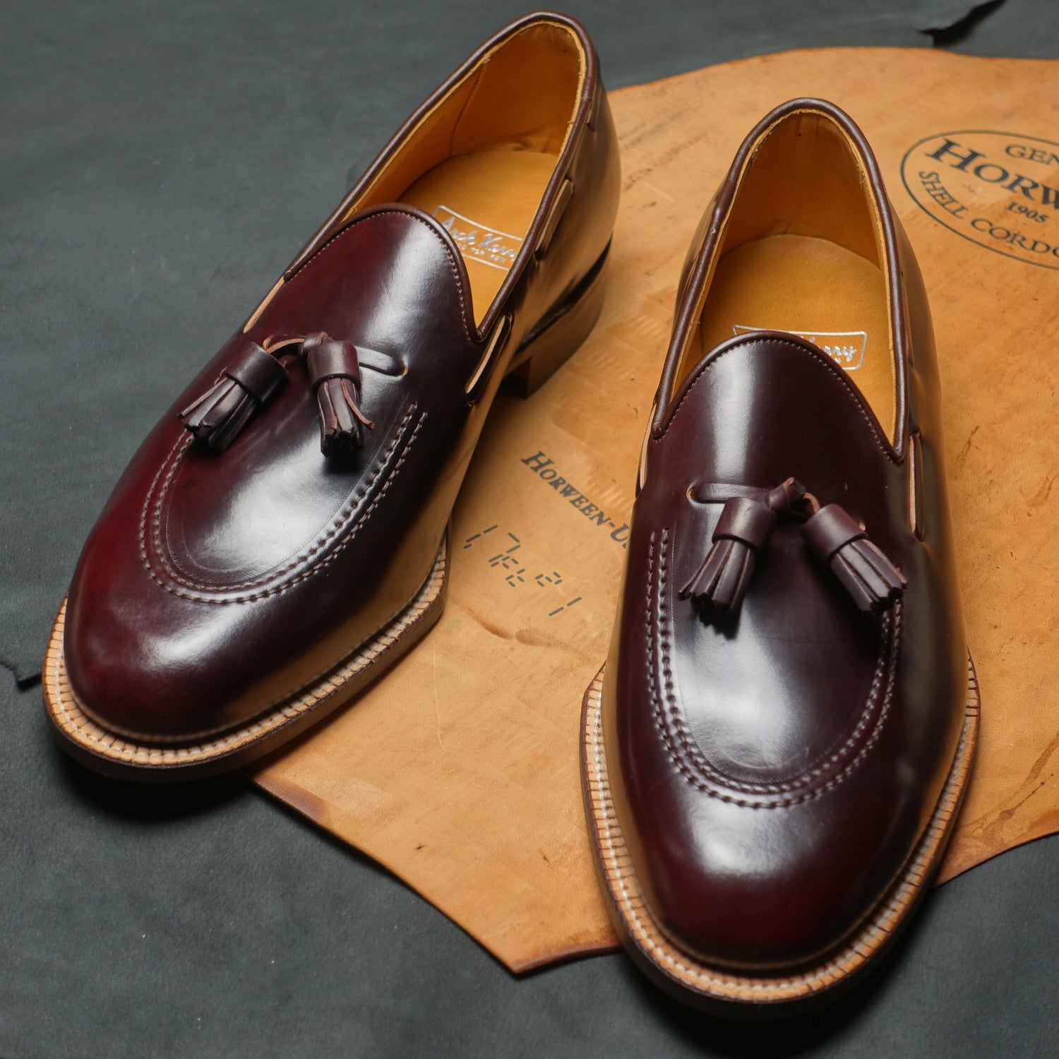 Horween Shell Cordovan 311x3 / Tassel Loafer – Arch Kerry