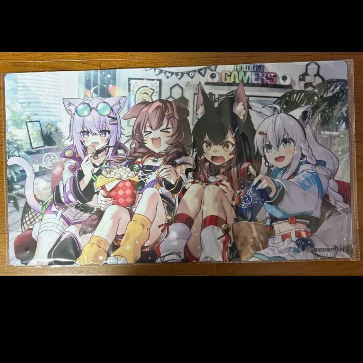 ホロライブ ゲーマーズ 6周年記念 ラバーマット プレイマット ホロカ