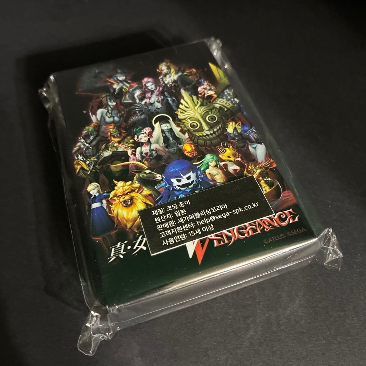 新品未開封】真女神転生Ⅴ Vengeance 悪魔全集トランプカード｜Yahoo