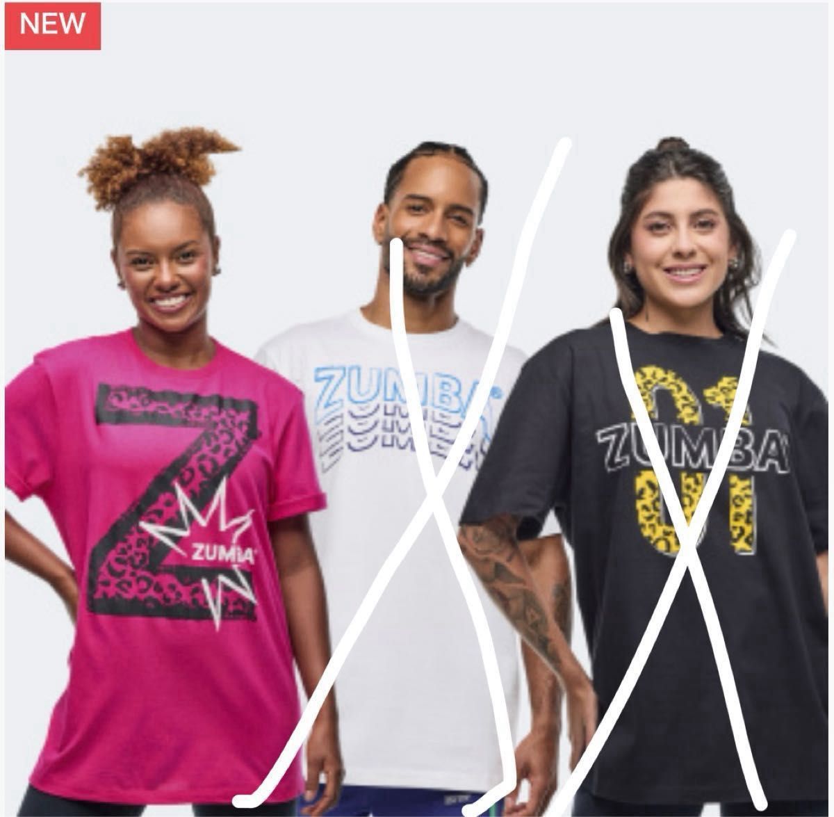 ZUMBA ズンバ 正規品 Tシャツ 3枚Tシャツ ピンク 新品｜Yahoo!フリマ