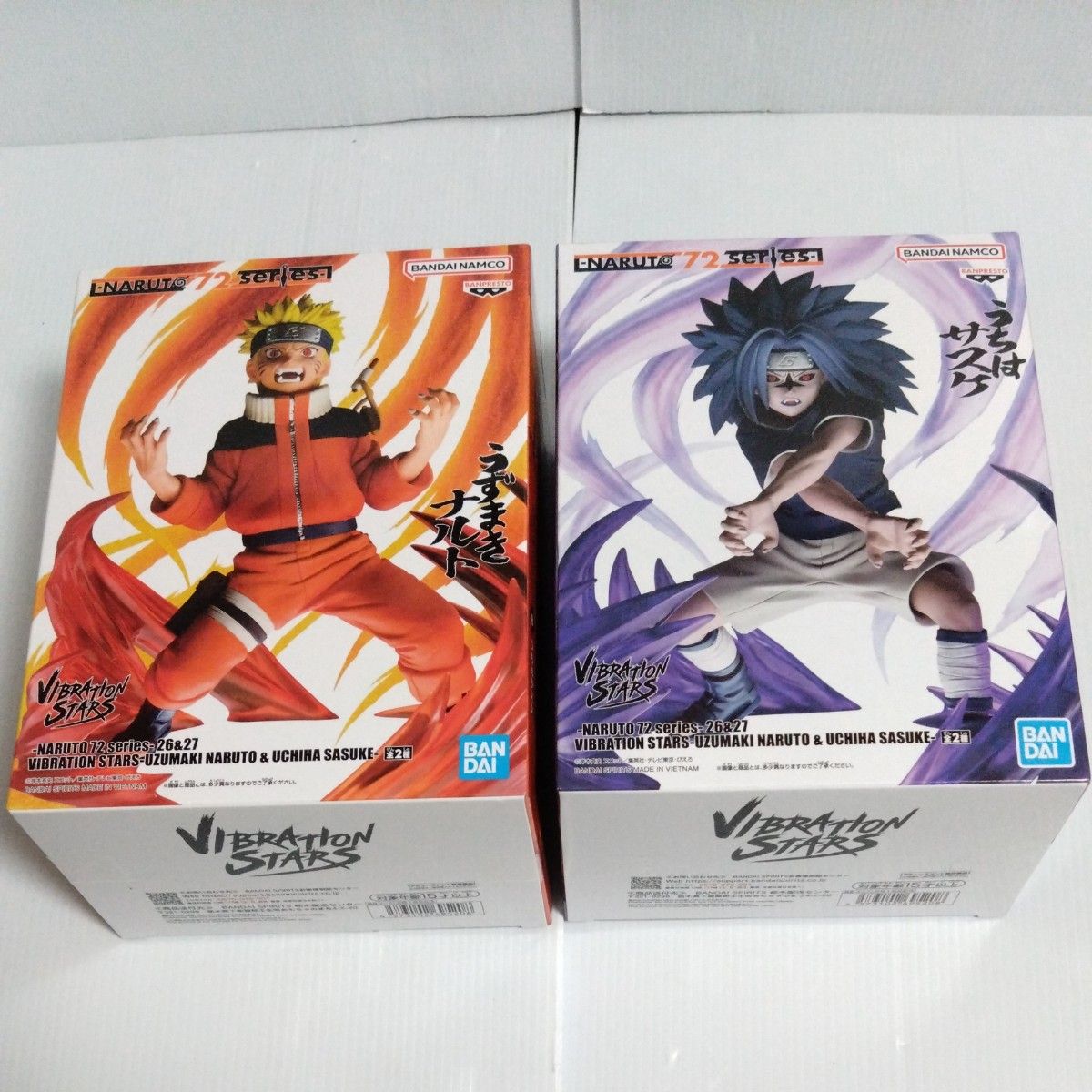 未開封発送 NARUTO-72 SERIES VIBRATION STARS うずまきナルト＆うちは