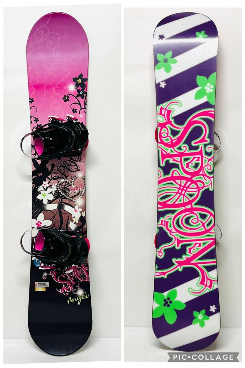 女性用 初心者 スノボセット スプーン スノーボード SPOON レディース