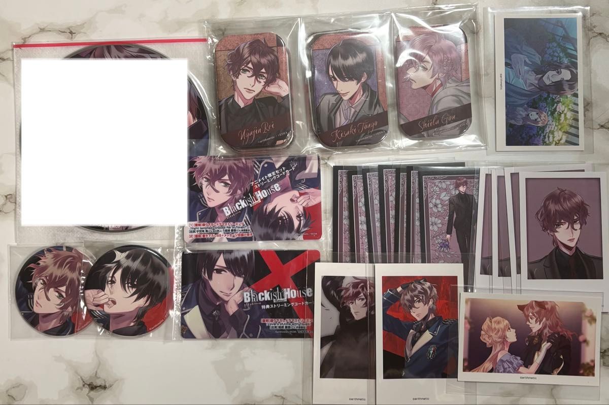 Blackish House ブラハ 缶バッジ チェキ ストリーミングコード まとめ