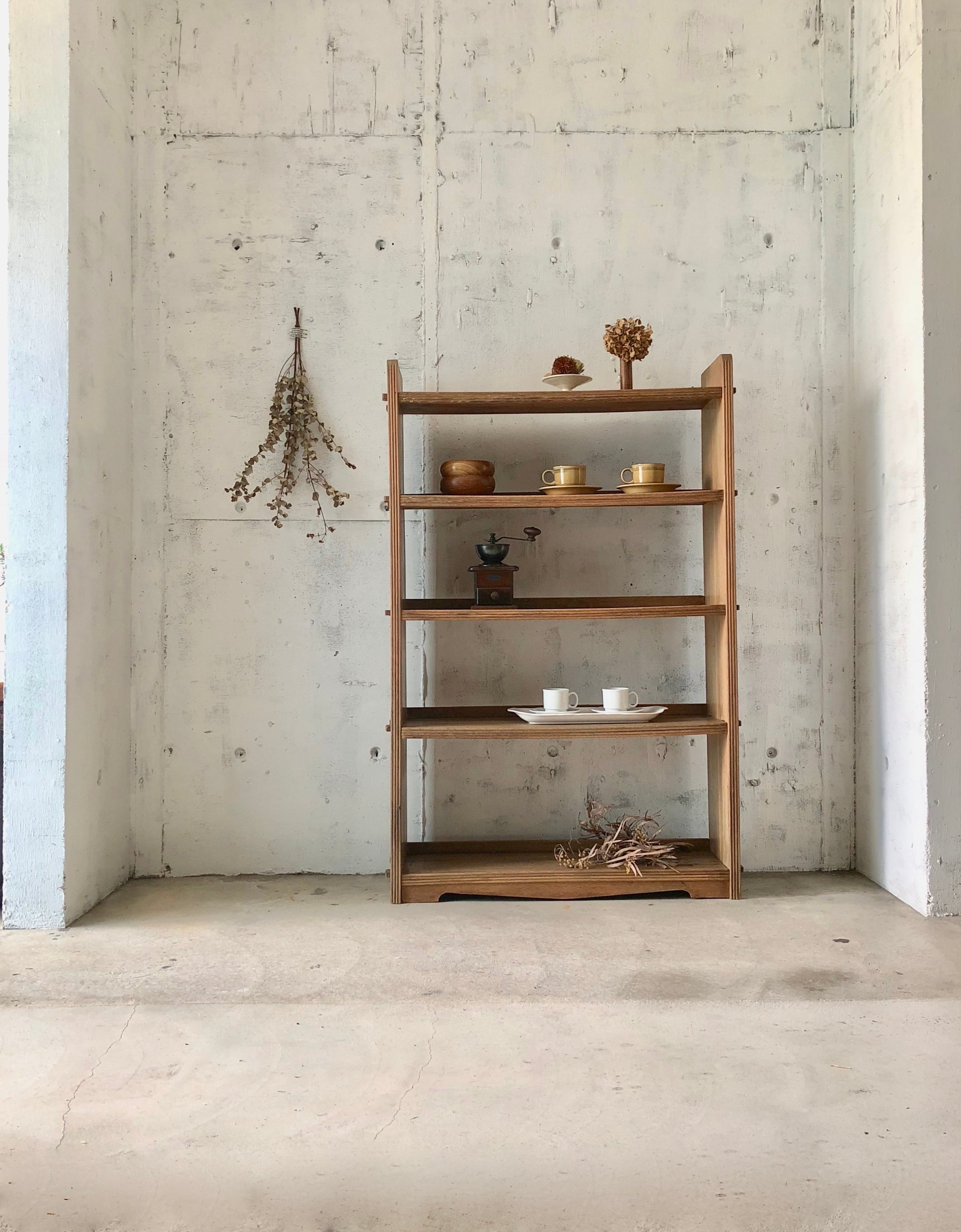 木味のくさび棚［古家具］ | giraffes craft