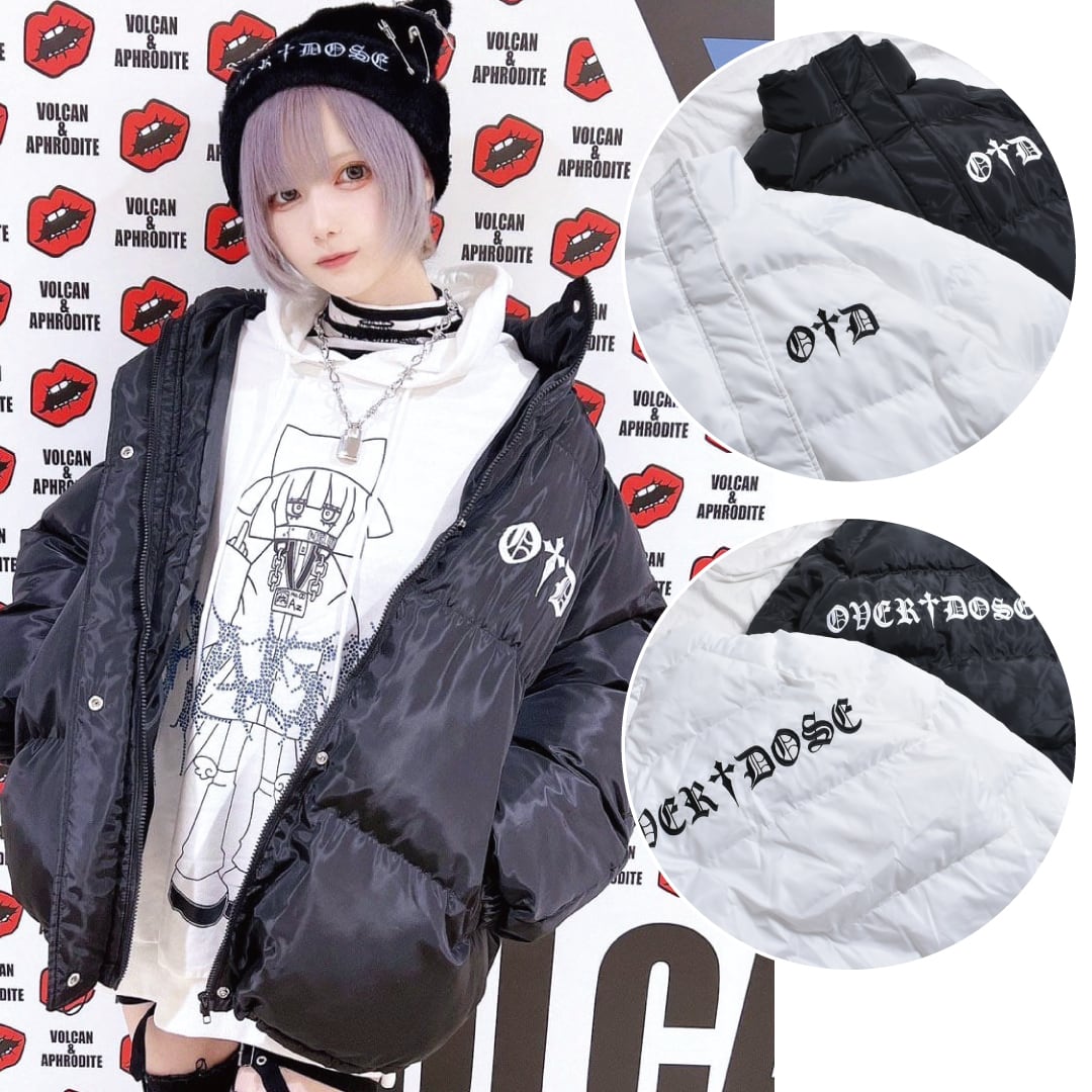 サブカル刺繍ロゴ 中綿BIGジャケット | VOLCAN&APHRODITE