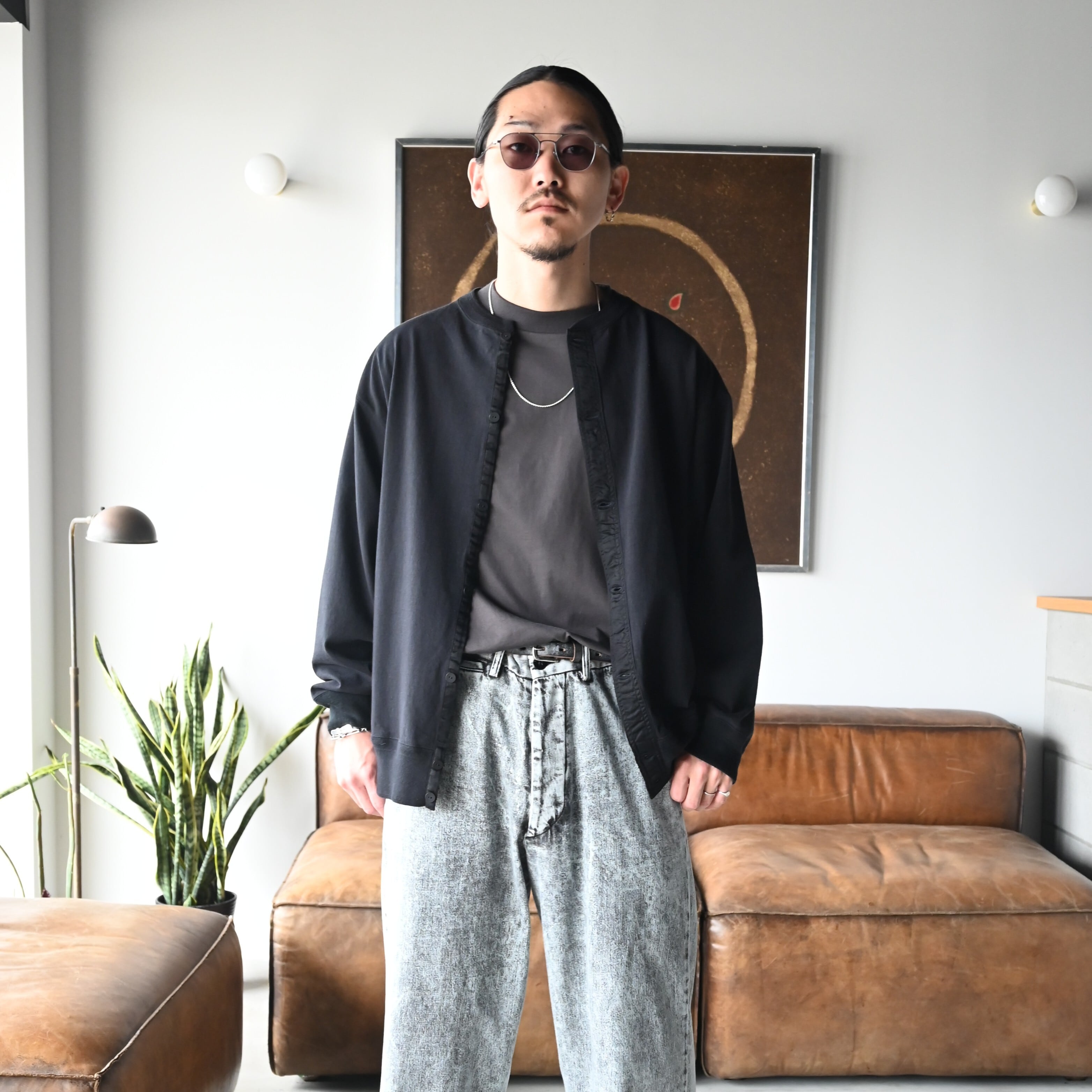 OLD JOE / OPEN FRONT TUBE CARDY | GANKO