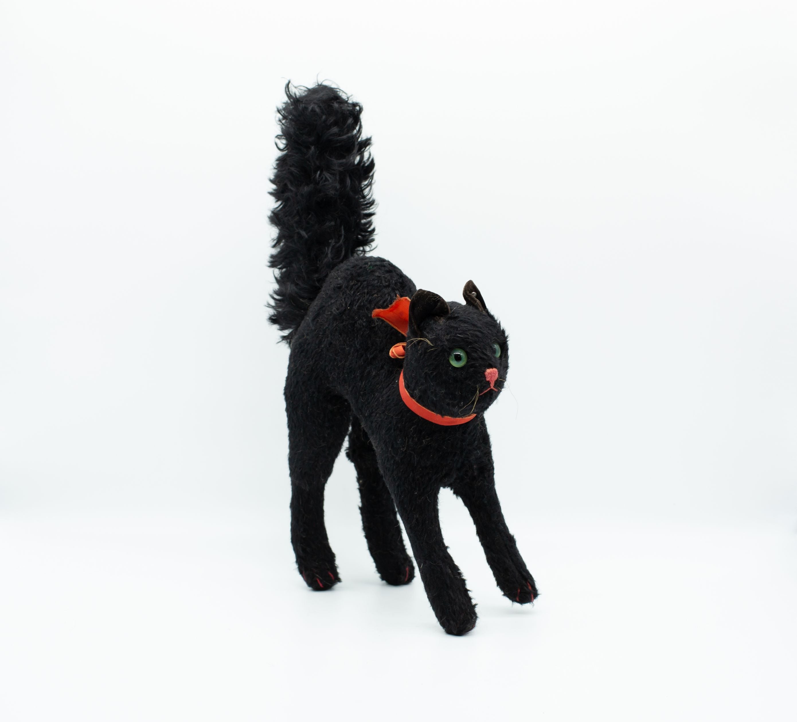アンティークシュタイフ 黒猫 Steiff 「Black Tom Cat」22cm